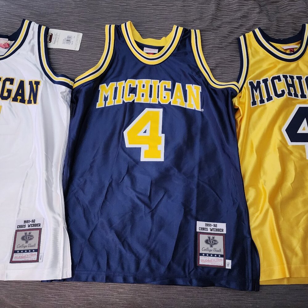 Mitchell & Ness Michigan Chris Webber jersey